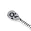 Trousse d'outils de mécanicien de 450 pièces avec douilles profondes et standard de 1/4 po 3/8 po 1/2 po, outils métriques, embouts, clés, clé combinée, accessoires dans un étui de rangement, alliage d'aluminium argenté pour divers