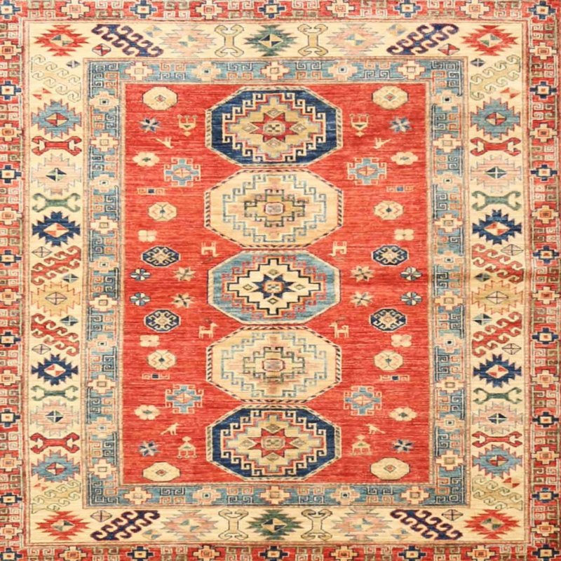 Oriental Indoor Rug, Square 6'