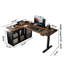 Bureau de coin électrique moderne en L moderne et minimaliste-1243133609