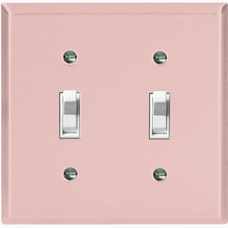 No Subject 2 - Gang Toggle Light Switch Standard Wall Plate