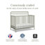Winston 4-Conversion Steel Convertible Crib-123136687
