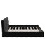 Grand lit plateforme tapissier-1043070158