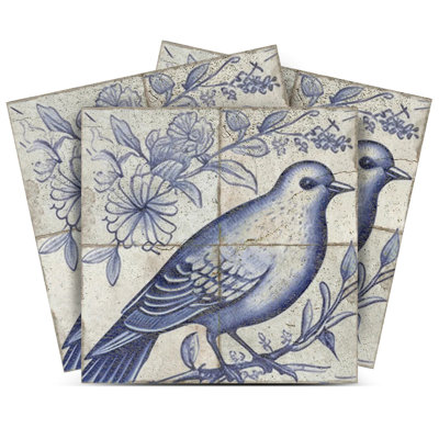 8'' W x 8'' L Vinyl Peel and Stick Mosaic Tile