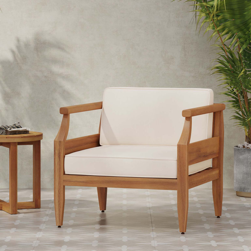 Méridienne légère, fauteuil d'appoint, Crème, crème