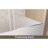 Frameless Single Sliding Shower Door with Clear Tempered Glass, 60" W x 60" H-114670592