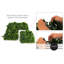 Mélange tropical tropical vert feuillage protégé contre les rayons UV pour la décoration extérieure-1185314819