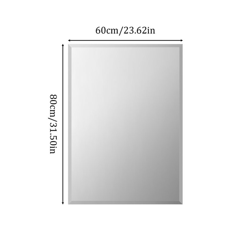 Sien Glass Flat Mirror, 60cm x 80cm