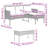 vidaXL Garden Sofa Set with Cushion 2 pcs Poly Rattan-1216191071-1216191061
