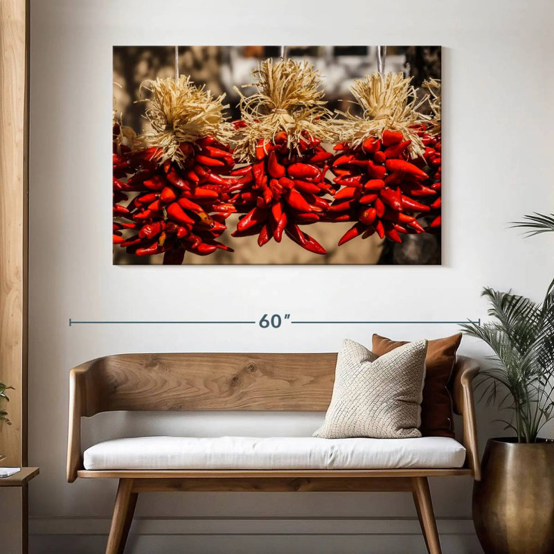 Yarlin Chili Pepper Spice, 32" H x 48" W