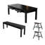 Ensemble de tables multifonctionnelles en bois massif-110093663