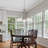 V2355 Pitkin 5-Light Shaded Classic/Traditional Chandelier with Alabaster Glass Bell Shades-385741005