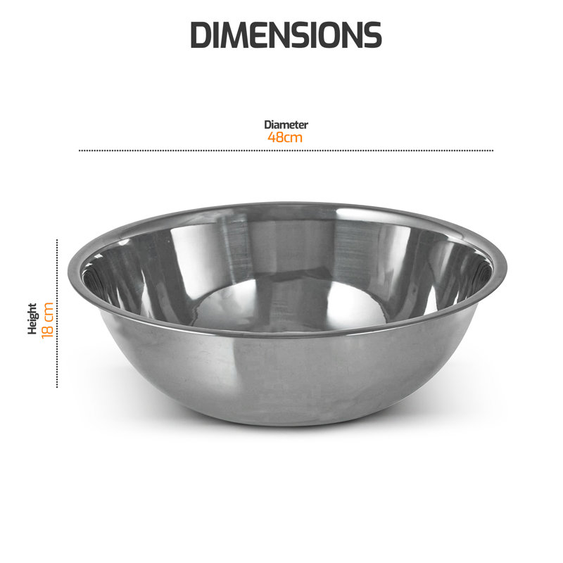 Stainless Steel Mixing Bowl, 48