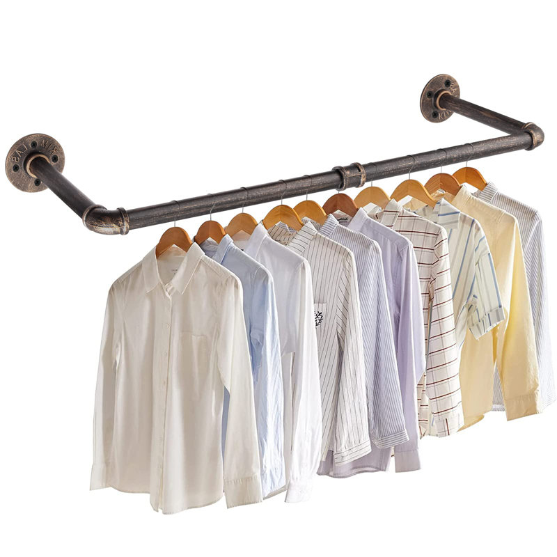 74cm Wall Mounted Clothes Rack