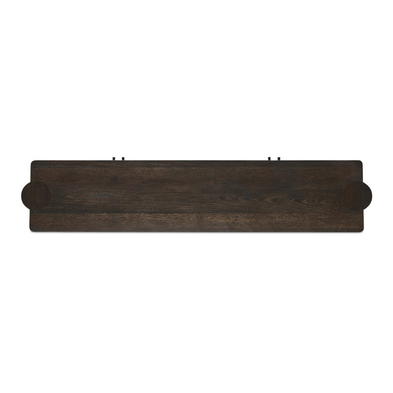 Arley 89'' Dark Brown Solid and Engineered Wood Sideboard