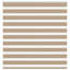 17 Stories Zebra Blind Sand Brown 120X150 Cm Fabric Width 115.9 Cm Polyester-628398807-628398820