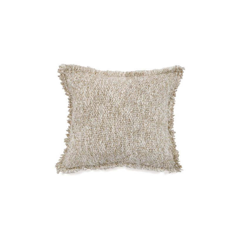 Brentwood Square Pillow Cover & Insert, Natural, 20" H x 20" W
