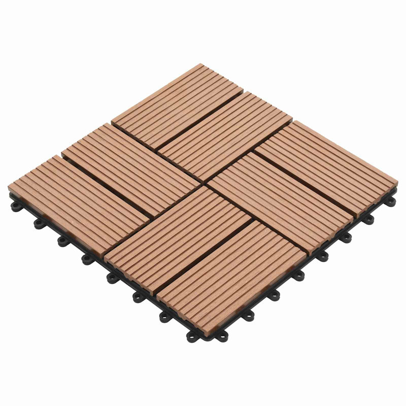 Interlocking Deck, Brown