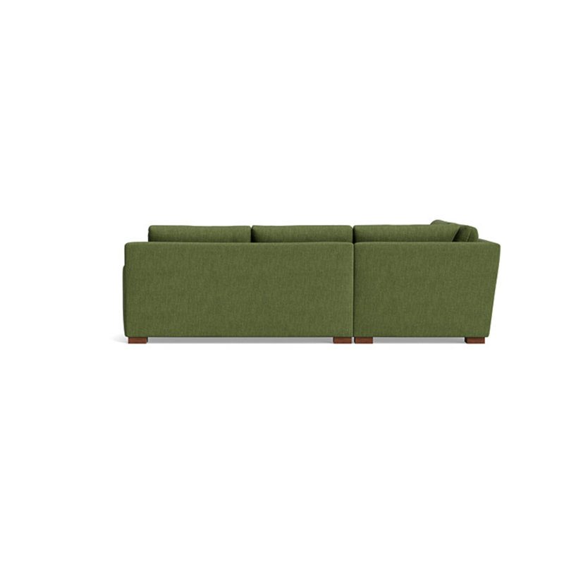 Catalina Sectional, Performance Weave - Basil, Left Hand Facing