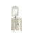 Aurillac 27'' Single Bathroom Vanity with Marble Top-2079262917-2028591274