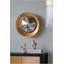 Miroir mural D18,7 x 3,9 po avec éclairage DEL