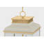 Houghton Lantern in Aged Brass and Distressed Bronze by Mark D. Sikes-774306523-774306521