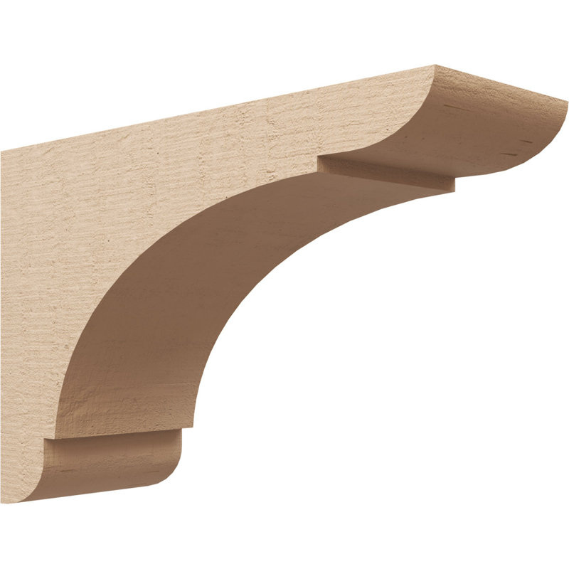 Bois de cèdre brut olympique TimberThane Corbel, brun clair apprêté, H 16 po x l 8 po x P 24 po