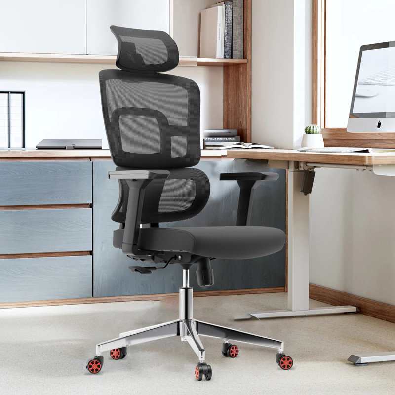 Chaise de bureau ergonomique à haut dossier Mayisha
