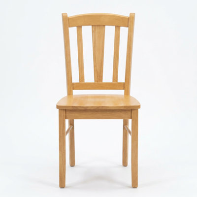 Ensemble de salle à manger moderne 5 pièces en chêne massif asiatique, composé d'une table carrée et de 4 chaises de cuisine.