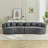 Compression Cloud Sectionals Chenille 111.5 Inch Modern Home Sofa