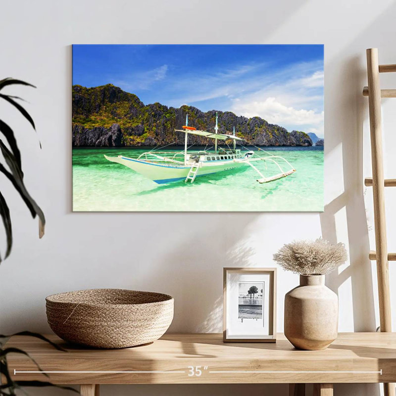 Bateau Mehar El Nido, H 16 po x l 24 po