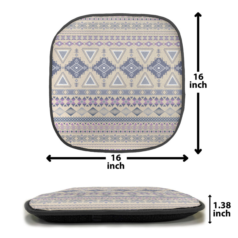 Outdoor 1.38'' Dining Chair Seat Cushion