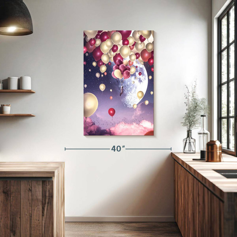 Kelan Balloon Jump, 39" H x 26" W