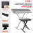 5 Core Keyboard Stand Adjustable z Style Piano Riser + Keyboard Piano Bench-101820395