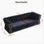 Canapé rembourré 87,4 po Temeko-33676038