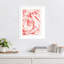«Zen Bamboo Ink Abstraction 2» par Odilia Fu, impression sur bois encadrée-1227000774-1227000633