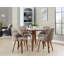 Chaise rembourrée York en similicuir York par Lumisource - ensemble de 2-113645576-113645577
