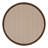 Gourlie Geometric Machine Made Power Loom Polypropylene Plastic Area Rug in Brown/Beige-636528898