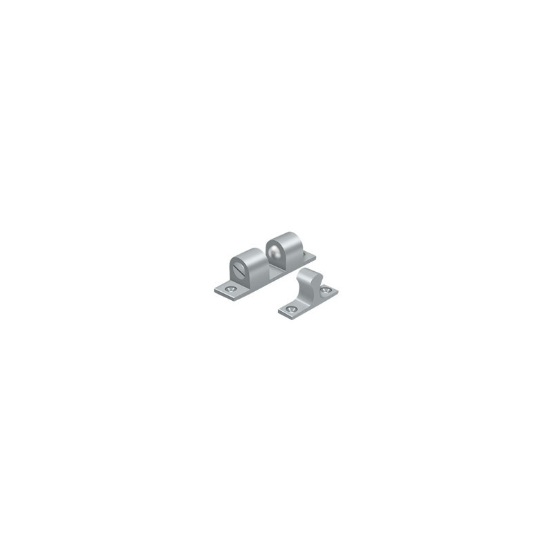 Deltana BTC30U26D 3" Base Length Accessory Double Ball Tension Catch Brushed Chrome