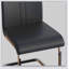 Chaises de salle à manger modernes, chaise d'appoint rembourrée en similicuir à haut dossier avec tube en C-2094310364-2094310363-2094310361