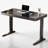 Toughened Glass Desktop Electric Adjustable Desk-1826506127