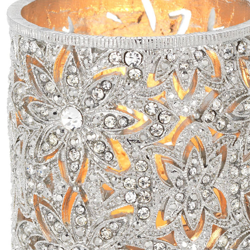 Windsor Tealight Candle Holder, Silver