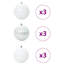vidaXL Christmas Bauble XL-436384850