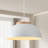  2-Light 15.7" White Pendant Light with Wooden Accent for Kitchen Island & Dining Room-115989353
