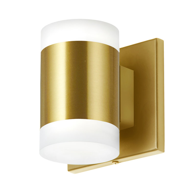 Vicenza LED Wallchiere, Aged Brass