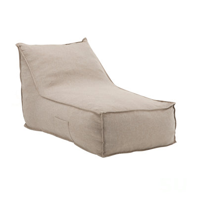 Perry Outdoor Bean Bag Lounge Chair, Set Of 2