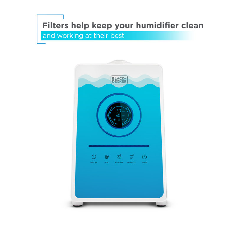 White Ceramic Replacement Filter for Ultrasonic Humidifier