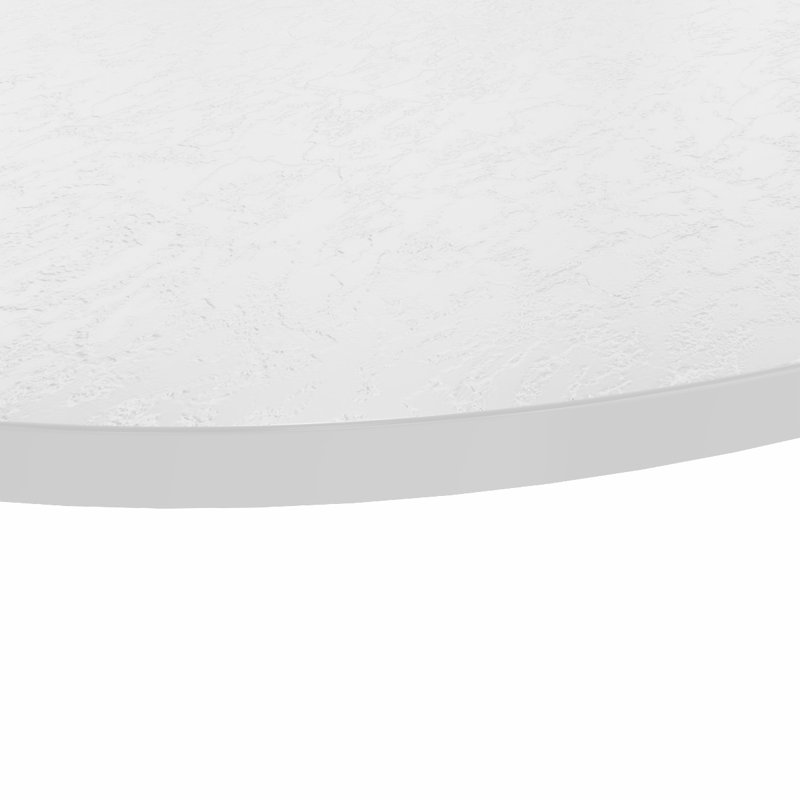 Antoria Slate Shower Tray, 90cm H x 90cm W x 3.2cm D, White
