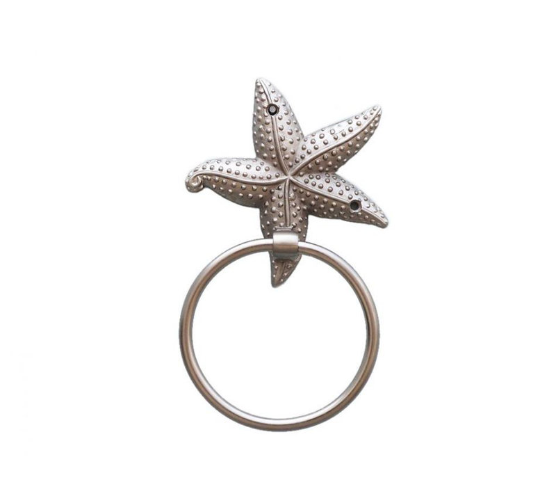 Towel Ring, Brushed Nickel
