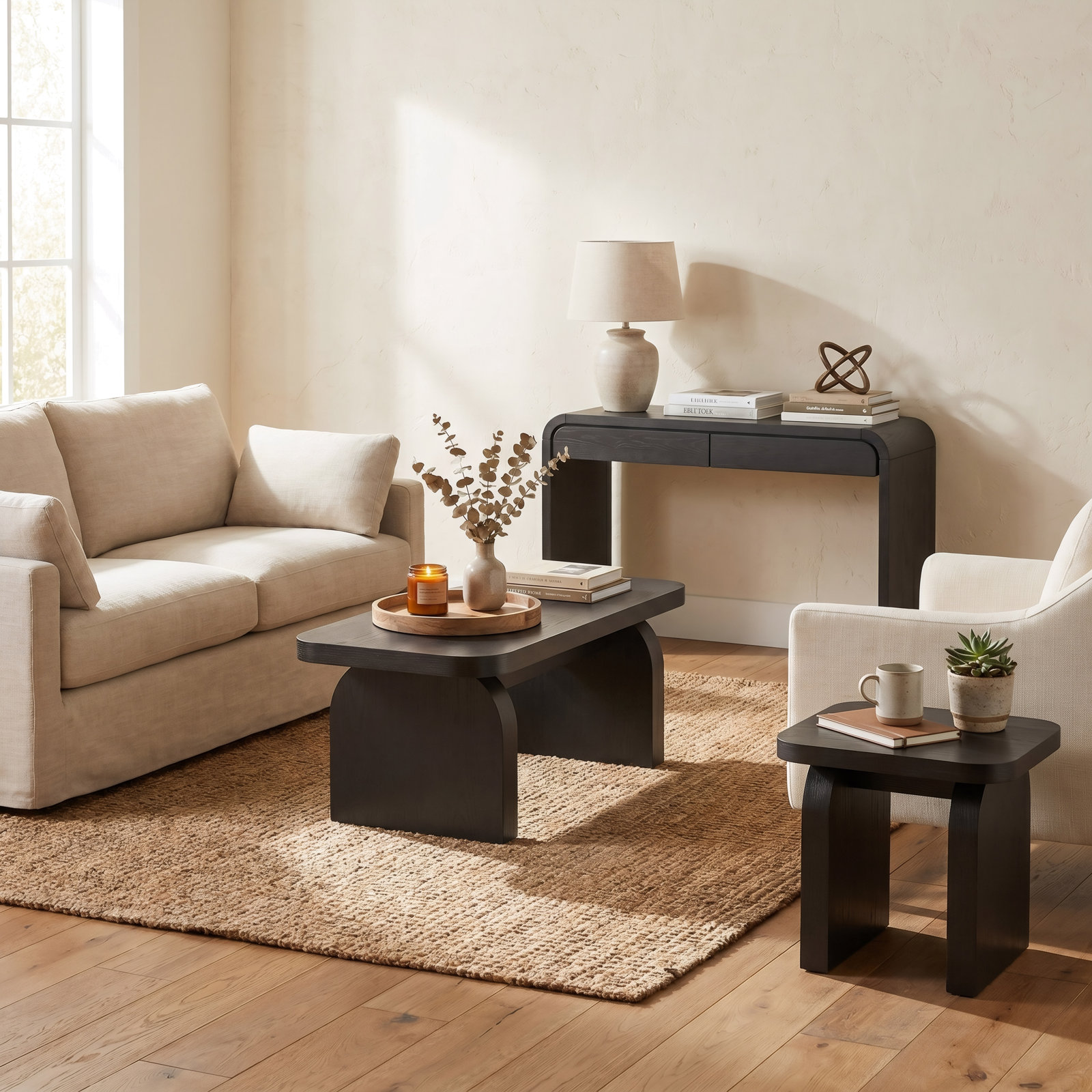 Solid Wood Coffee Table