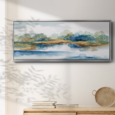 Blue Serenity- Framed Canvas